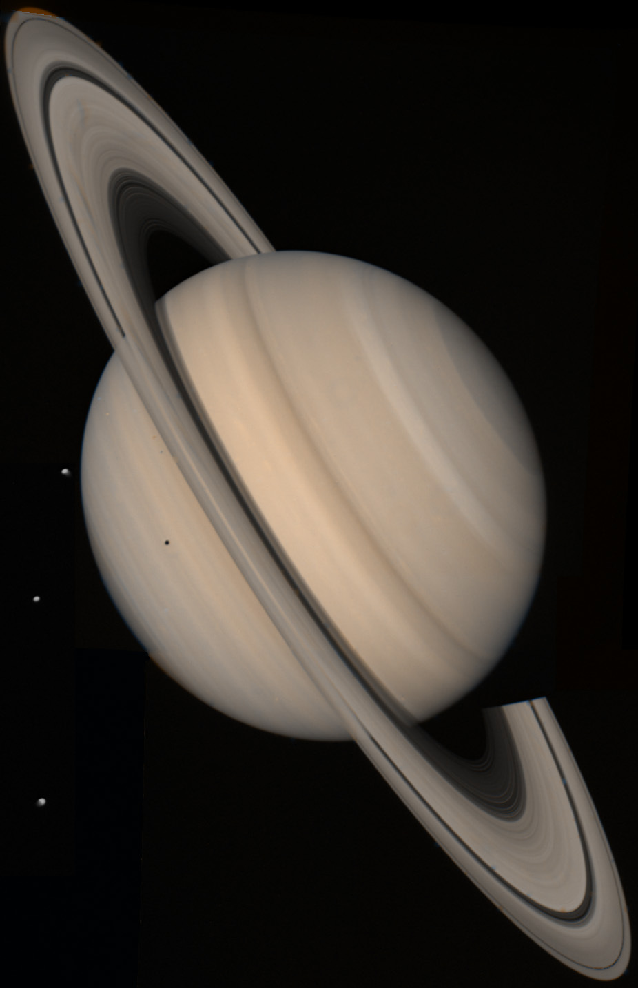 Grote foto van Saturnus met ringen